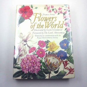 Flowers Of The World Vintage 1970s Guide By Frances Perry Etsy