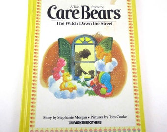 A Tale from the Care Bears The Witch Down the Street Vintage 1980s Children's Book by Stephanie Morgan Illustrated by Tom Cooke