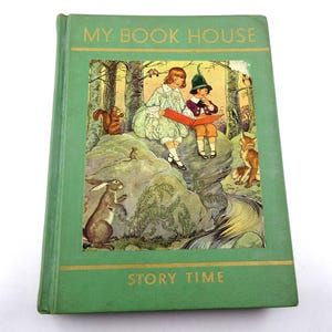 My Book House Story Time Volume 2 livre d'histoires pour enfants vintage par Olive Beaupre Miller