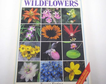 The Photographic Encyclopedia of Wildflowers Vintage 1990s Guide Book by Teresa Farino