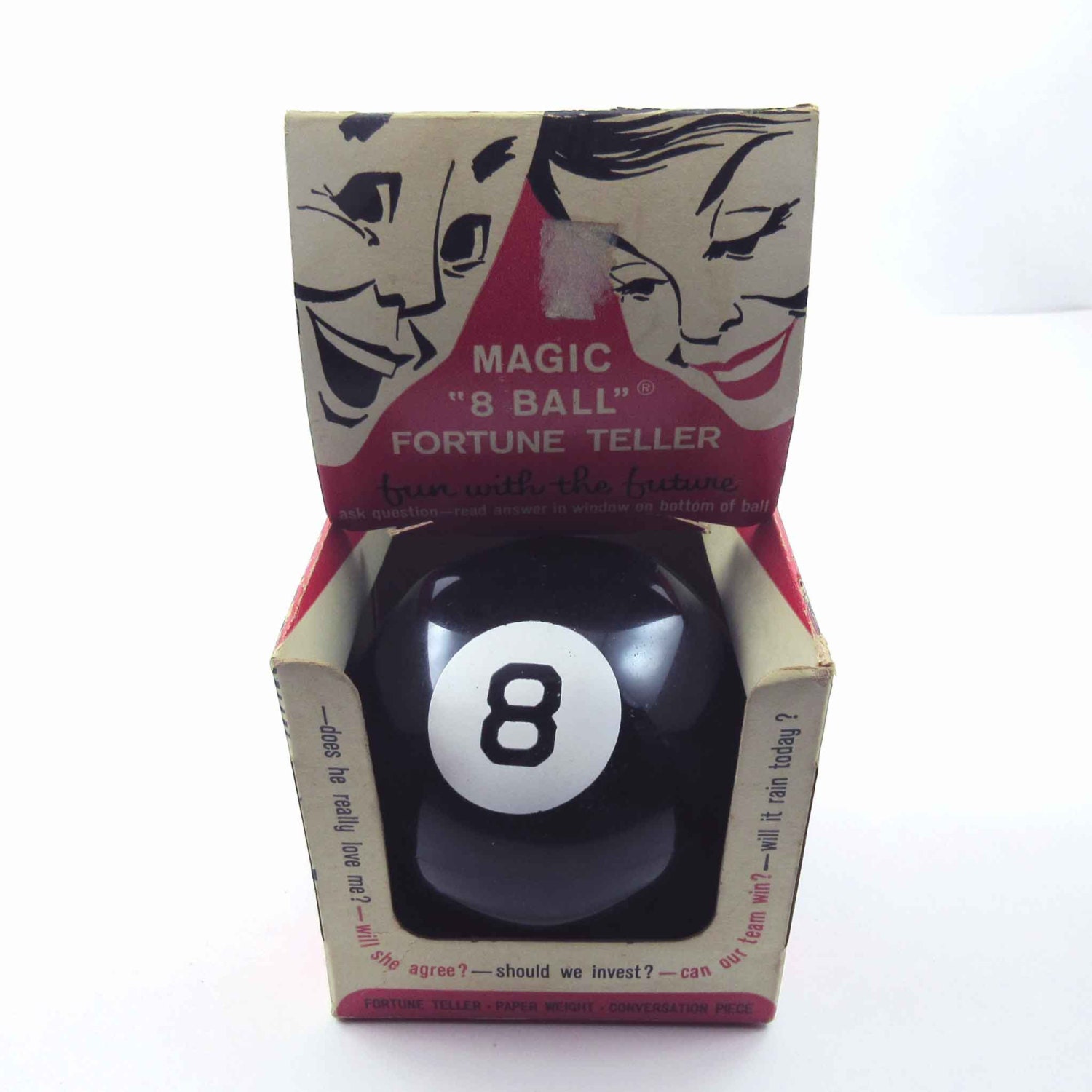 Magic 8 Ball-1960s  Magic 8 ball, Childhood toys, Classic toys