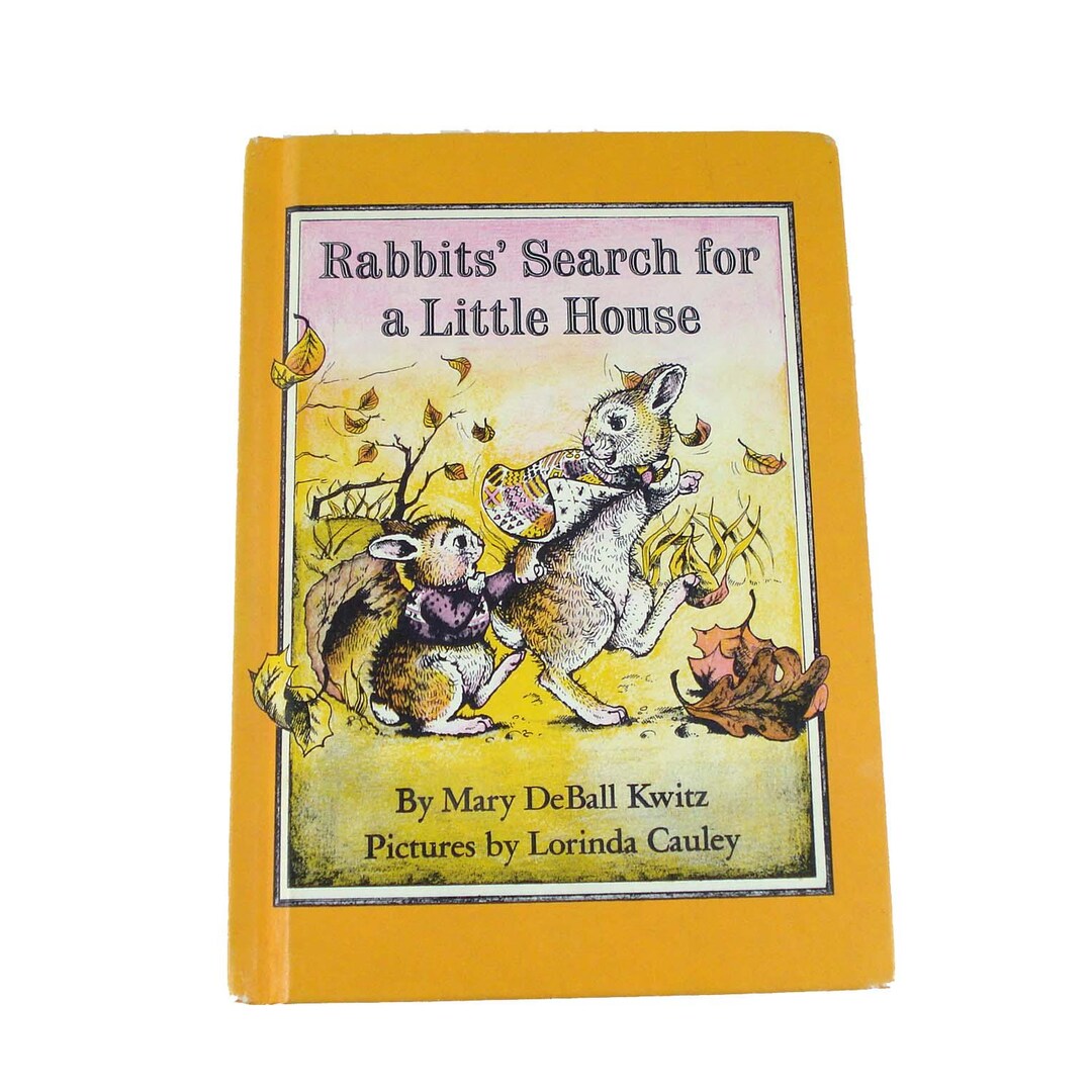 Mary Daub Rabbit Rabbits' Search for a Little House Vintage 1970s Children's Book by ...
