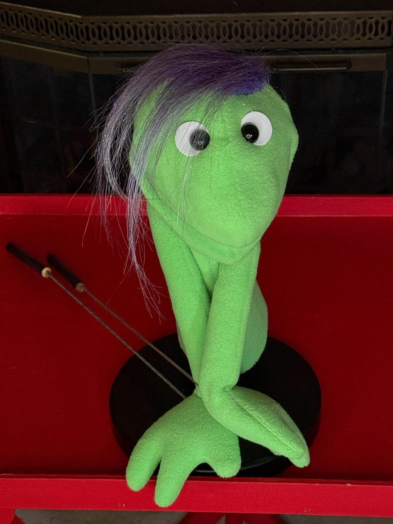 Muppet Rods Professional Style Practice Puppet Hand Rod With Permanent Arm Rods - Etsy
