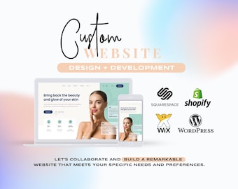 Website Design and Development, Custom websites, Business websites,  Custom Websites For Business