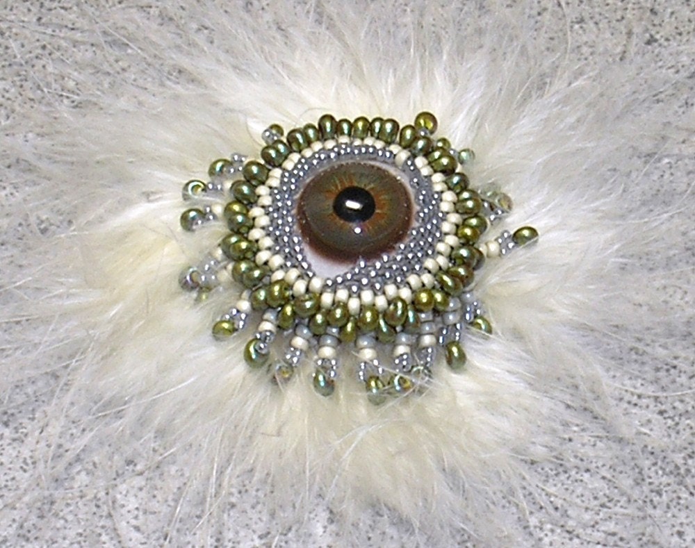 Hannah Rosner Bead Embroidery and Peyote Stitch Seed Bead Eye Etsy