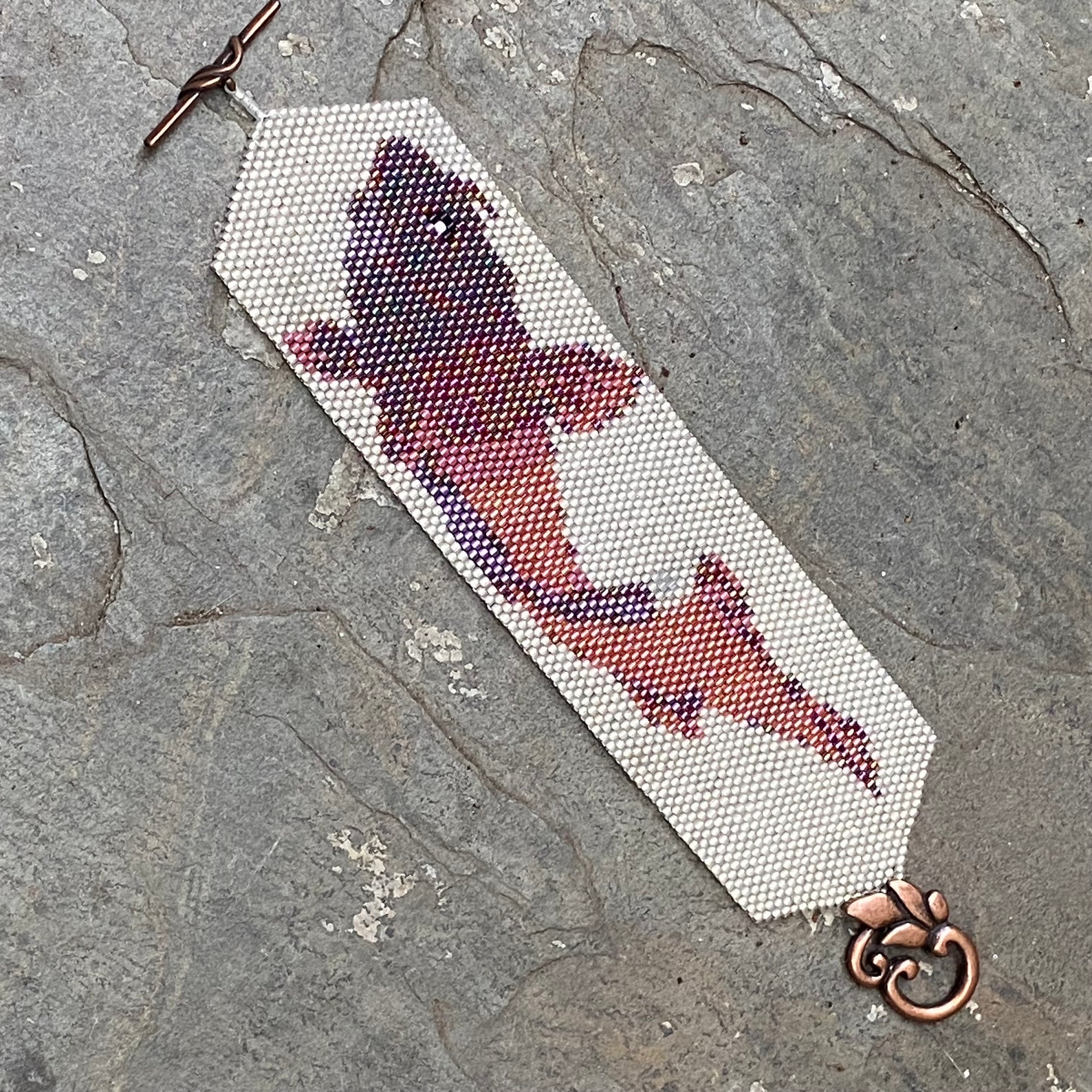 Beading Pattern Koi Carp Fish Beaded Bracelet TUTORIAL Etsy