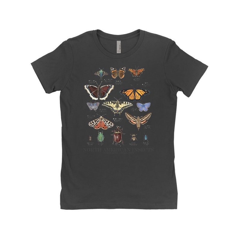 Butterfly T-Shirt Bug Shirt Entomology Shirt Entomologist Gift image 6