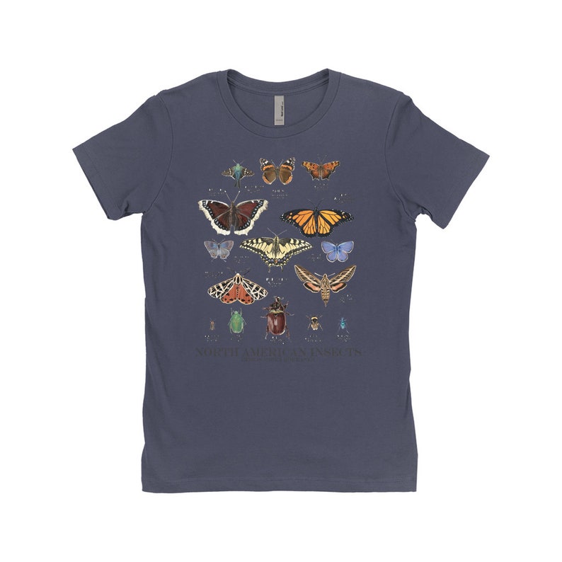 Butterfly T-Shirt Bug Shirt Entomology Shirt Entomologist Gift image 5