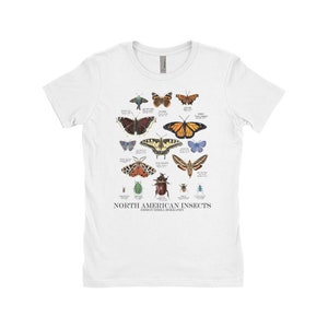 Butterfly T-Shirt Bug Shirt Entomology Shirt Entomologist Gift image 3