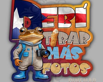 Debi tomar mas fotos- Sticker-Bad Bunny