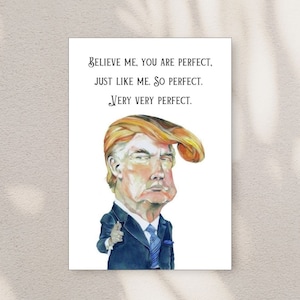 Funny Trump Card, Trump Humor Card, Trump Birthday Gift, Political Birthday Card, MAGA Birthday Card, Trump Party Card, Digital Trump Card