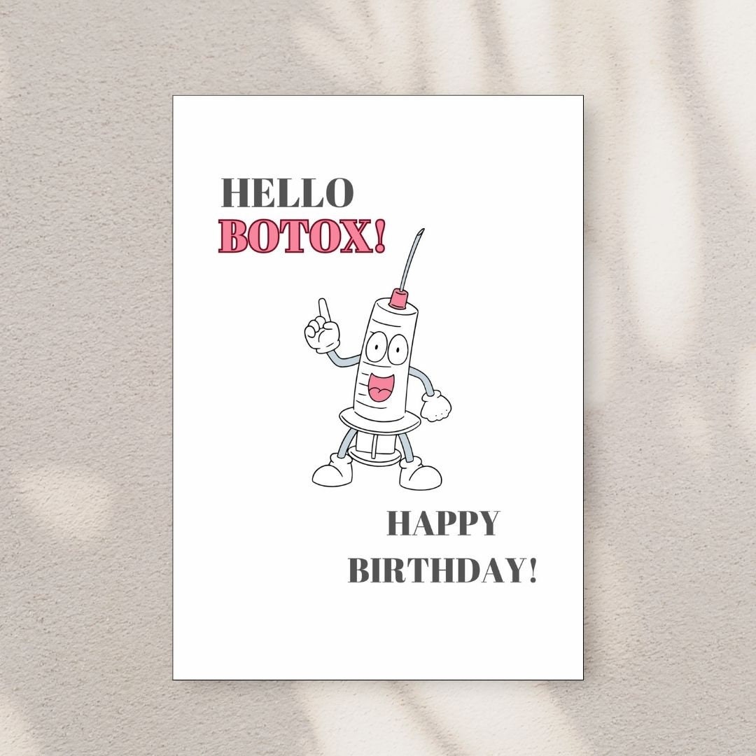 Funny botox card - Etsy België, image size:1080x1080