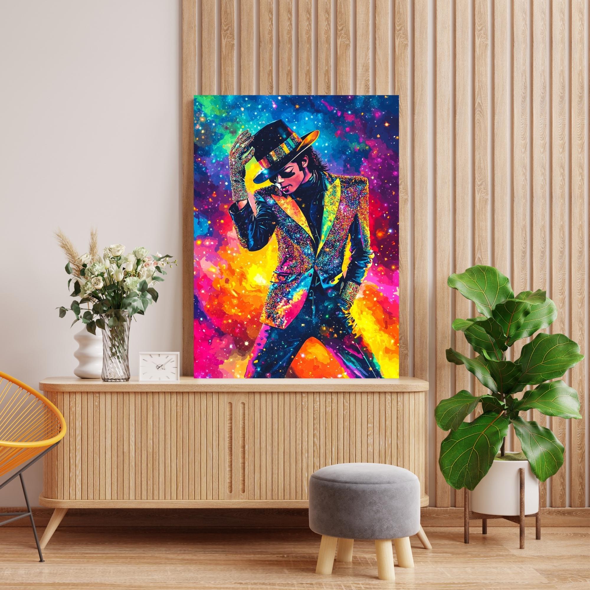 Michael Jackson Wall Art, Michael Jackson Ready to Hanging