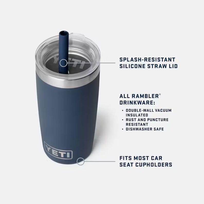 Laser Engraved Bow YETI Straw Cup - Personalized Kids Cup - Etsy