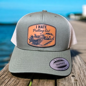 funny dad hat - Father’s Day hat - boating hat - I hate pulling out Richardson 112
