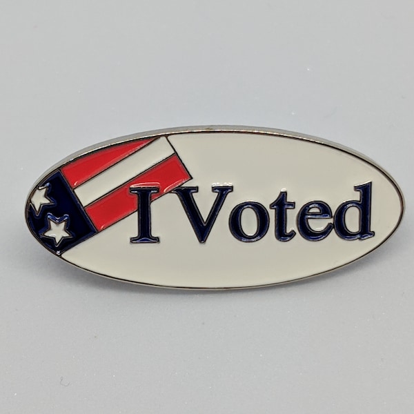 Voting Pin Design I Voted Voting Pin - Etsy