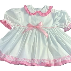 SIMPLE PINK Dress Set Adult Baby Sissy ABDL littles dress up
