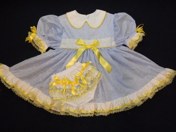 Sissy Party Dresses Yellow