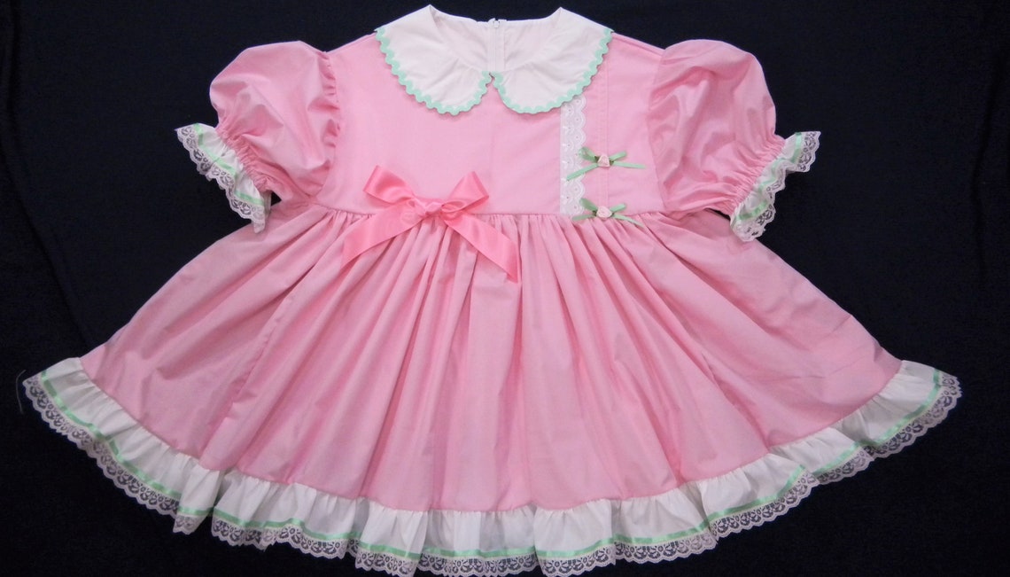 ABDL Adult Baby Sissy Littles Cherry Blossom Dress Set My | Etsy