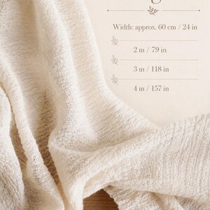 Käsetuch Neugeborenen Fotografie Requisite Fotokulisse Baby wrap Käsetuch Gaze Babydecke Bild 3