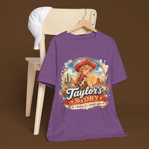Retro I Knew It I Knew You T-Shirt Comfort Colors TS5 Ringer Tee Eras Vneck Tee Music Lover Gift Taylor Baby Tee Watercolor Cowgirl Crop Top image 3