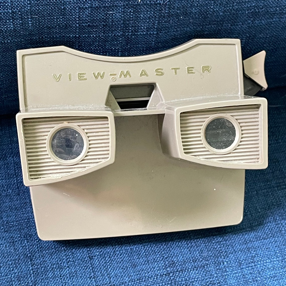 Vintage 1960 View Master 3D Toy viewer tan body Viewmaster Etsy