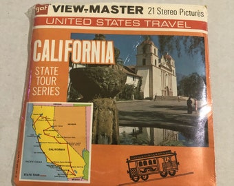 View-Master CALIFORNIA #A170 - 3 bobines & livret, dates 1974, B2