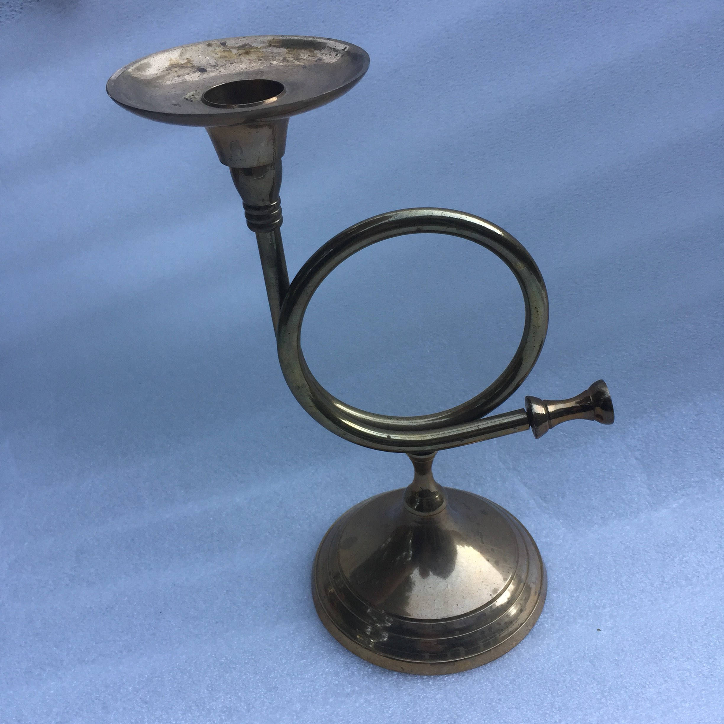Vintage Brass Candlestick Holder Old Fashioned Candle Holder Etsy