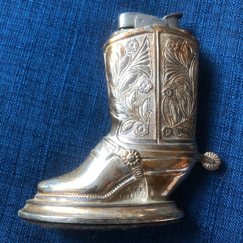 shining boots with lighter