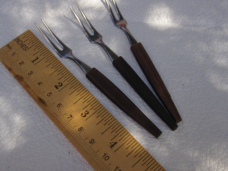 Little fork stainless steal VINTAGE Small Appetizer Fork New Etsy