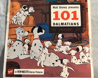 Gaf B 532, Disney's 101 Dalmatians view-master Reels, monde merveilleux de Disney , 1961 - y6