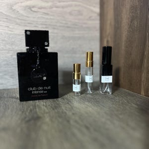 Club de Nuit intenso man Extrait De Parfum Amostra artesanal/Decant