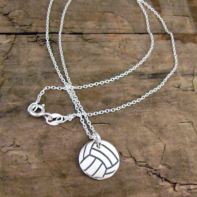 For Bracelets Sterling Silver Volleyball Charm 7mm 3D Pendant