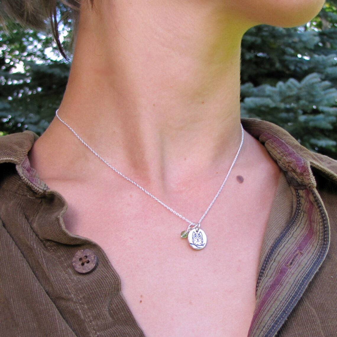 Run Necklace Running Jewelry Marathon Charm Necklace Sterling Silver