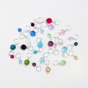 swarovski birthstone charm