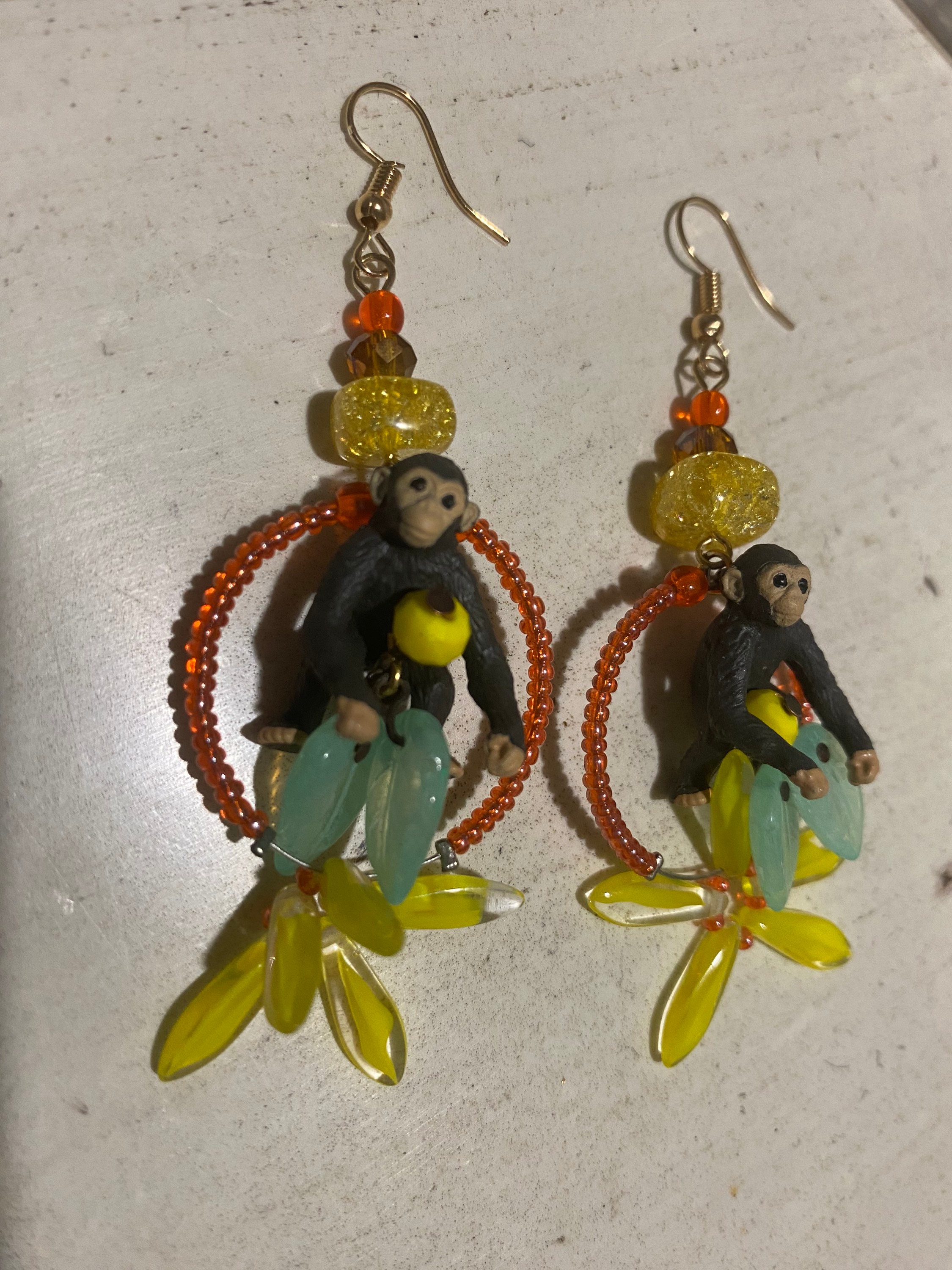Tory burch deals monkey earrings