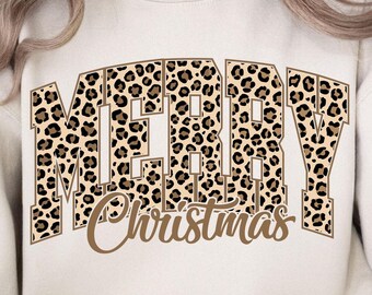 Leopard Coquette Christmas Png, Christmas Png, Leopard Santa Png, Santa Claus Png, Trendy Santa Png, Retro Christmas Design Download