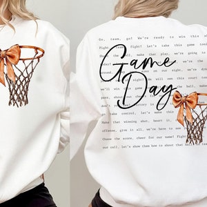Basketball Png, Basketball Game Day Png, Basketball Mama Png, Basketball Mom Png Sublimation, Coquette Basketball Png Shirt Design, Game Day