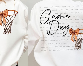 Basketball Png, Basketball Game Day Png, Basketball Mama Png, Basketball Mom Png Sublimation, Coquette Basketball Png Shirt Design, Game Day