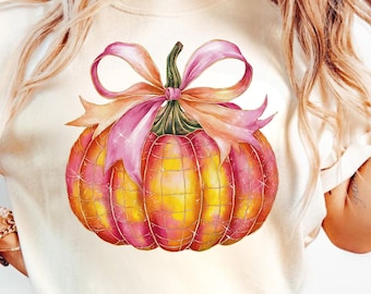 Disco Pumpkin PNG | Fall PNG | Trendy Fall Design | Coquette Autumn Aesthetic | Fall Sublimation | Pumpkin PNG