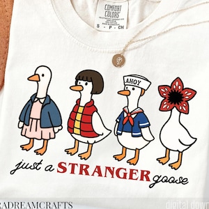 Främlinggås PNG | Rolig gås Halloween Clipart | Digital nedladdning av skjortdesign