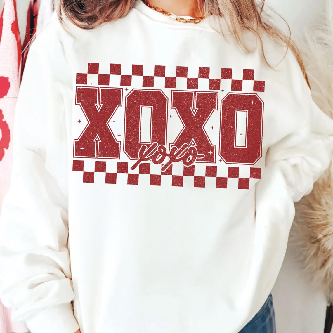 Retro Valentines Day SVG PNG, XOXO Png, Retro Valentine Varsity Png ...
