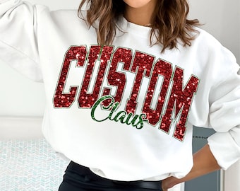 Christmas Glitter Png, Merry Christmas Png, Retro Christmas Png, PNG, Santa Claus PNG, Bundle Png, Sublimation Designs