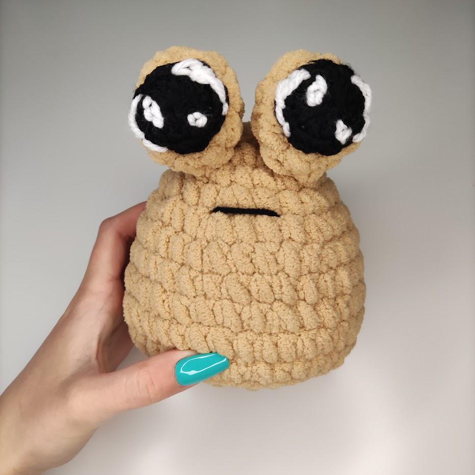PDF !!! Crochet Pattern Pou, My Pet Alien, Pou Inspired Pattern