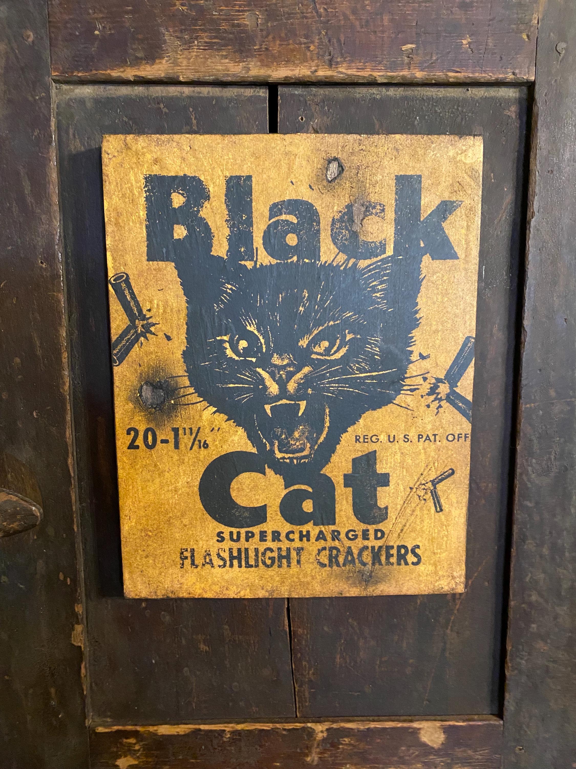 Black Cat Firecracker - Etsy
