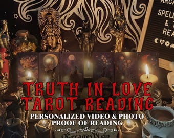 Truth in Love Tarot Reading | Heart Matters | Same Day Guidance | Detailed Information