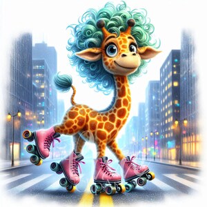 Clipart animaux originaux et ludiques | Animaux à l'aquarelle | Lot de 10 JPEG 300 ppp haute qualité, clipart imprimable | Sublimation | Journal indésirable