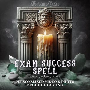 Exam Success Spell | Pass With High Grades | Success Spell | Achieve All Your Goals | Photo & Video Proof - Real and Powerful