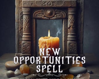 Road Opener Spell | New Opportunities | Attract Fortune and Favor | Photo & Video Proof - Real and Powerful