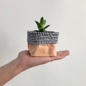 Mini Fabric Planter